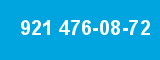 921 476-08-72 921 476-08-72